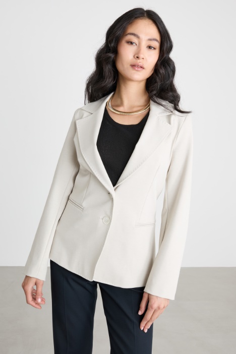 Slim-fit jersey blazer Intrend