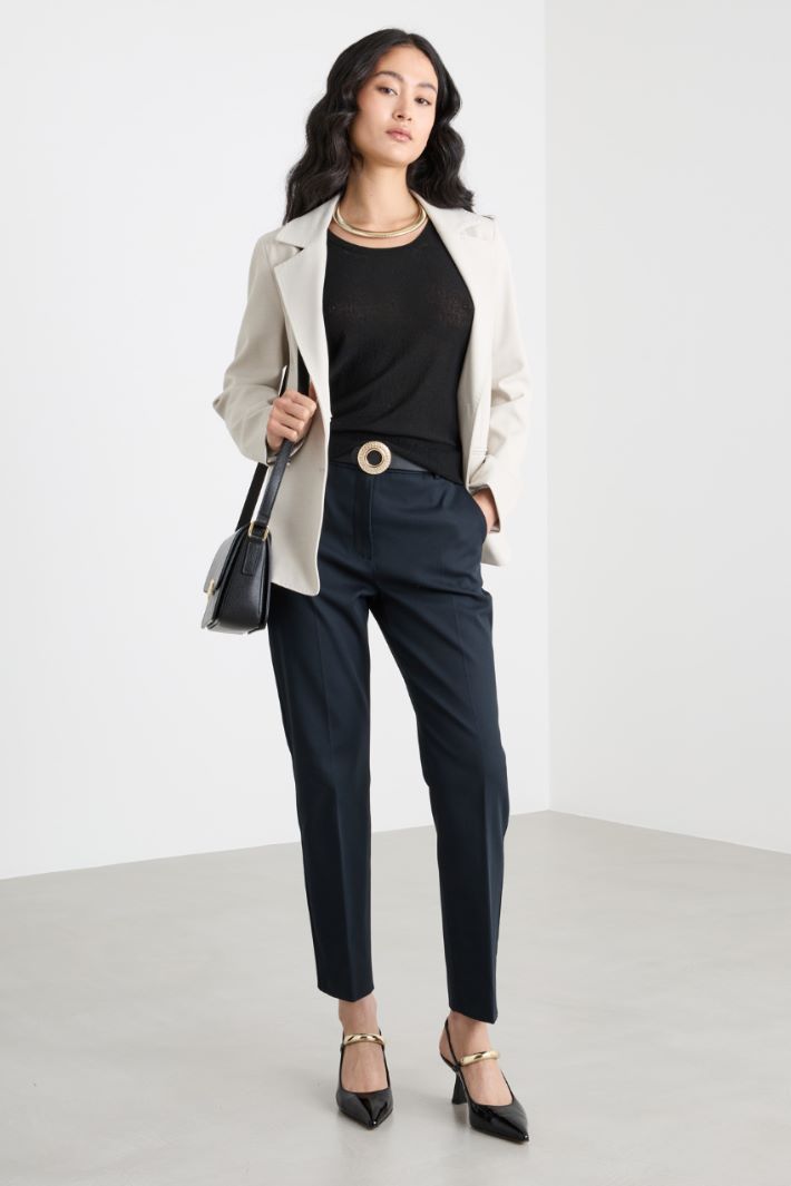 Slim-fit jersey blazer Intrend