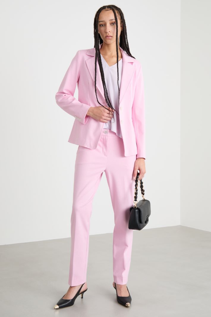 Slim-fit jersey blazer Intrend