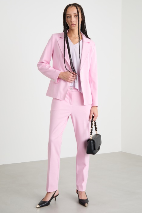 Slim-fit jersey blazer Intrend