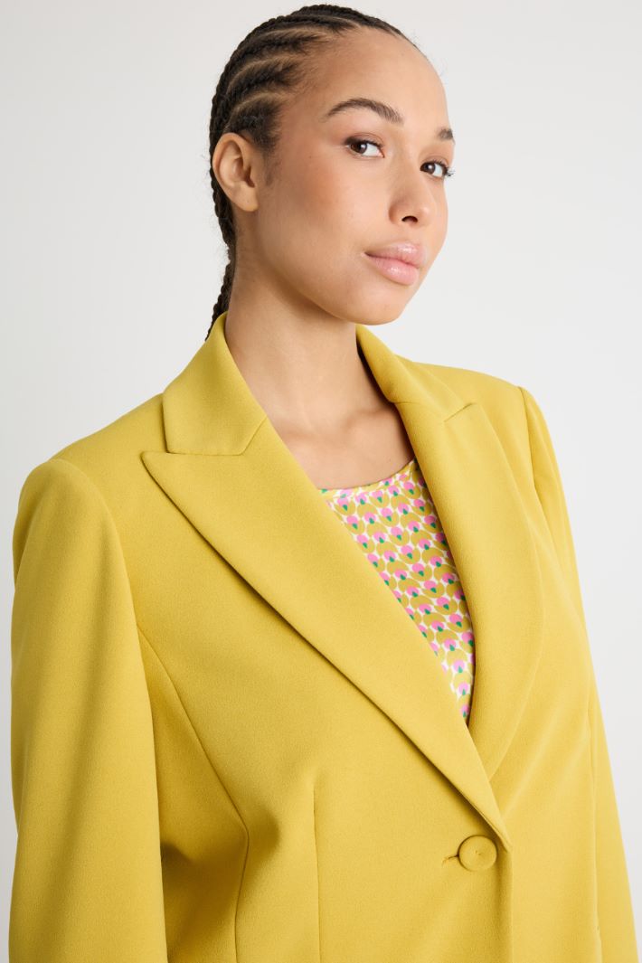 Blazer in jersey stretch Intrend - 3