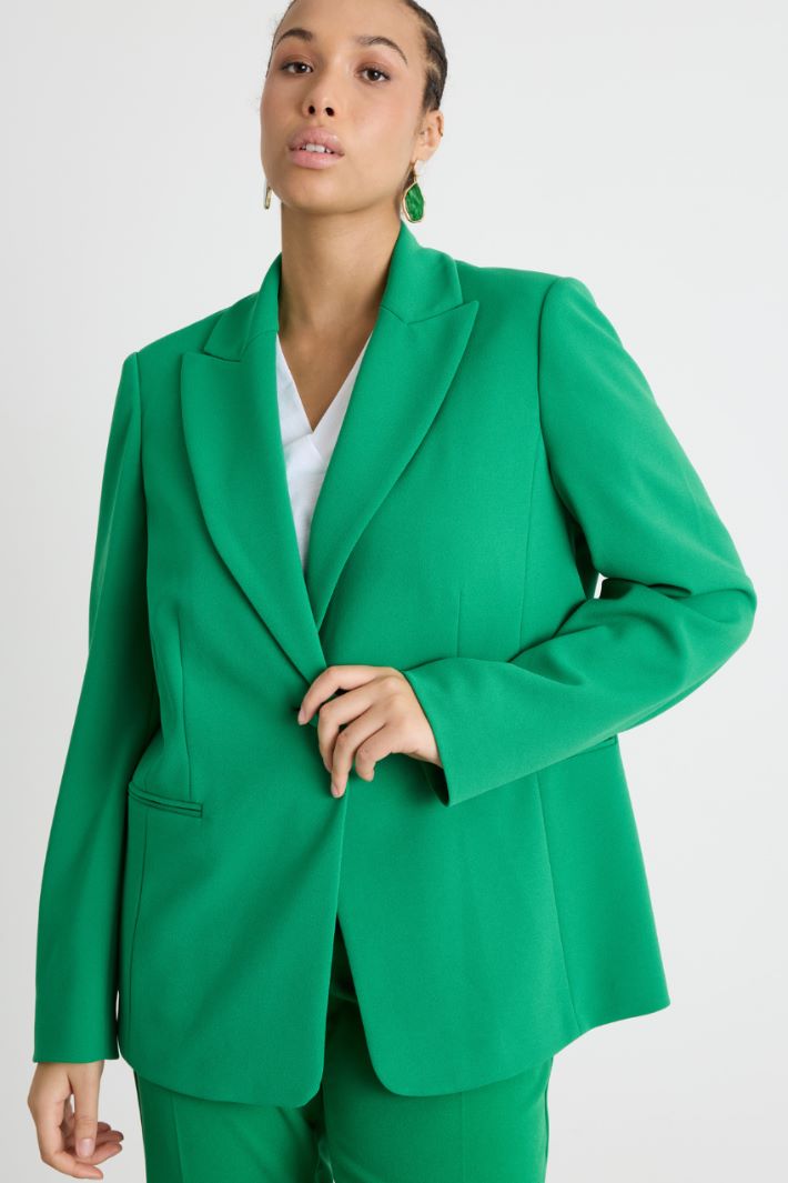 Blazer in jersey stretch Intrend - 2