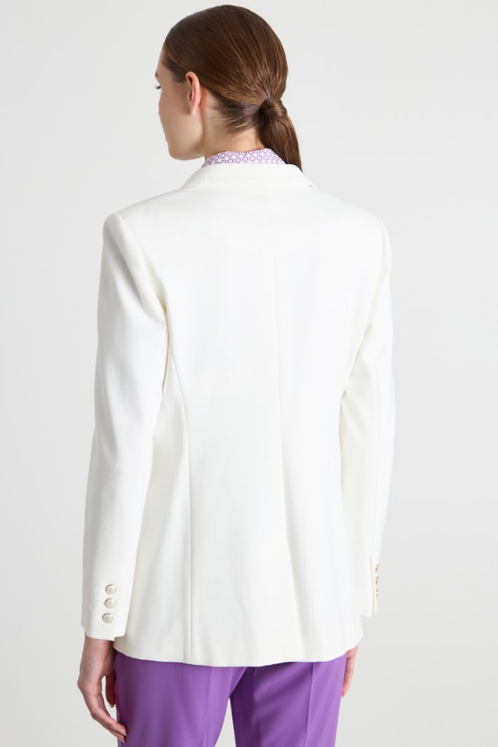 Fitted double-breasted blazer Intrend - 4