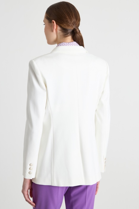 Blazer de doble botonadura entallado