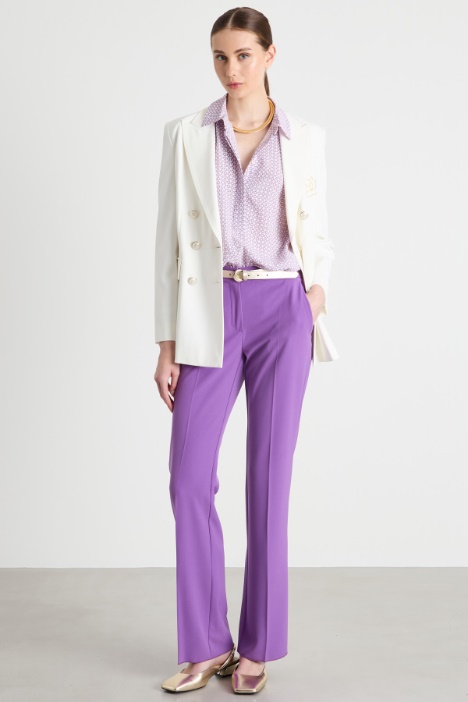 Fitted double-breasted blazer Intrend