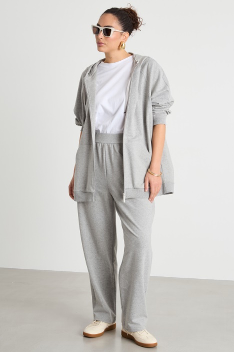 Stretch-Cotton Sweatshirt Intrend