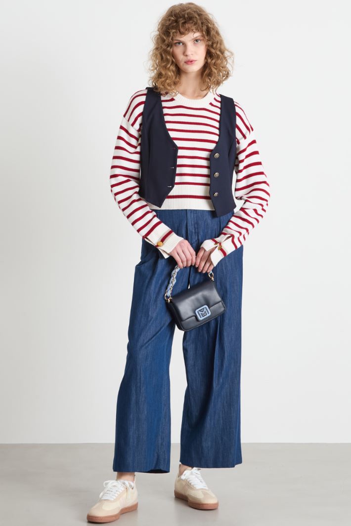 Jersey waistcoat Intrend