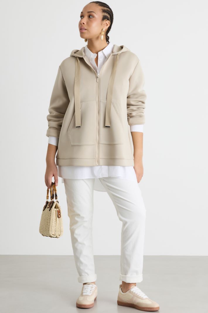 Zip-through hoodie Intrend