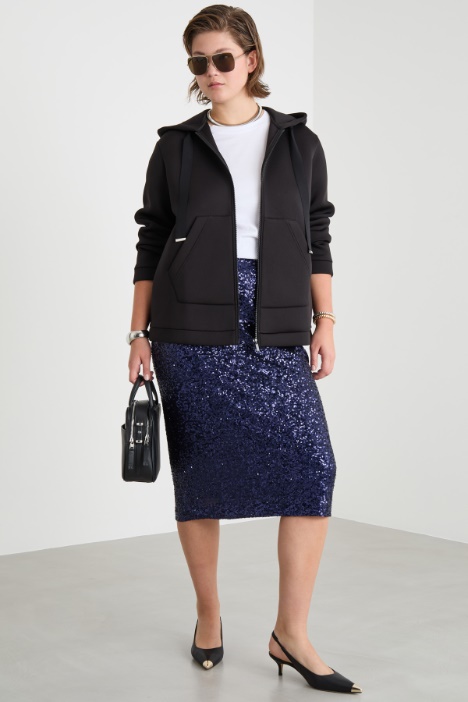 Zip-through hoodie Intrend