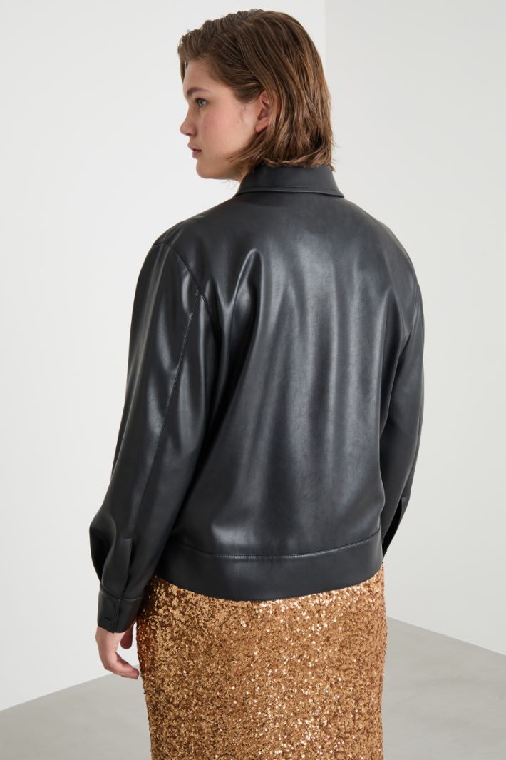 Coated fabric jacket Intrend - 4