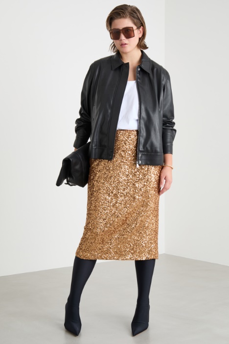 Coated fabric jacket Intrend