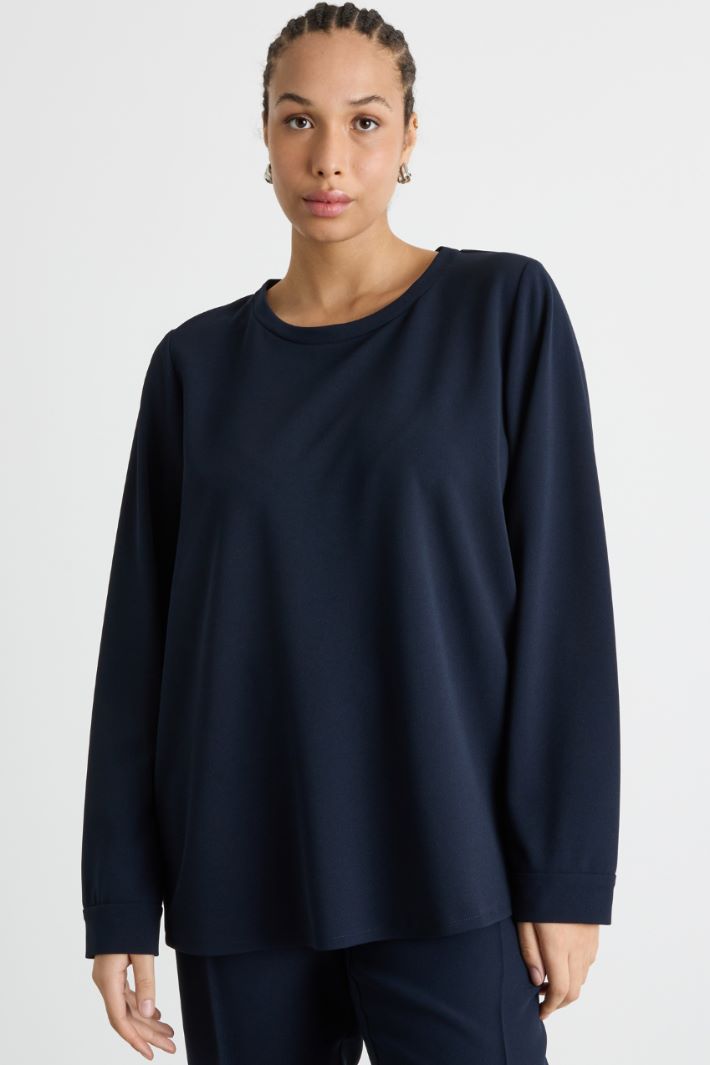 Felpa in jersey stretch Intrend - 2