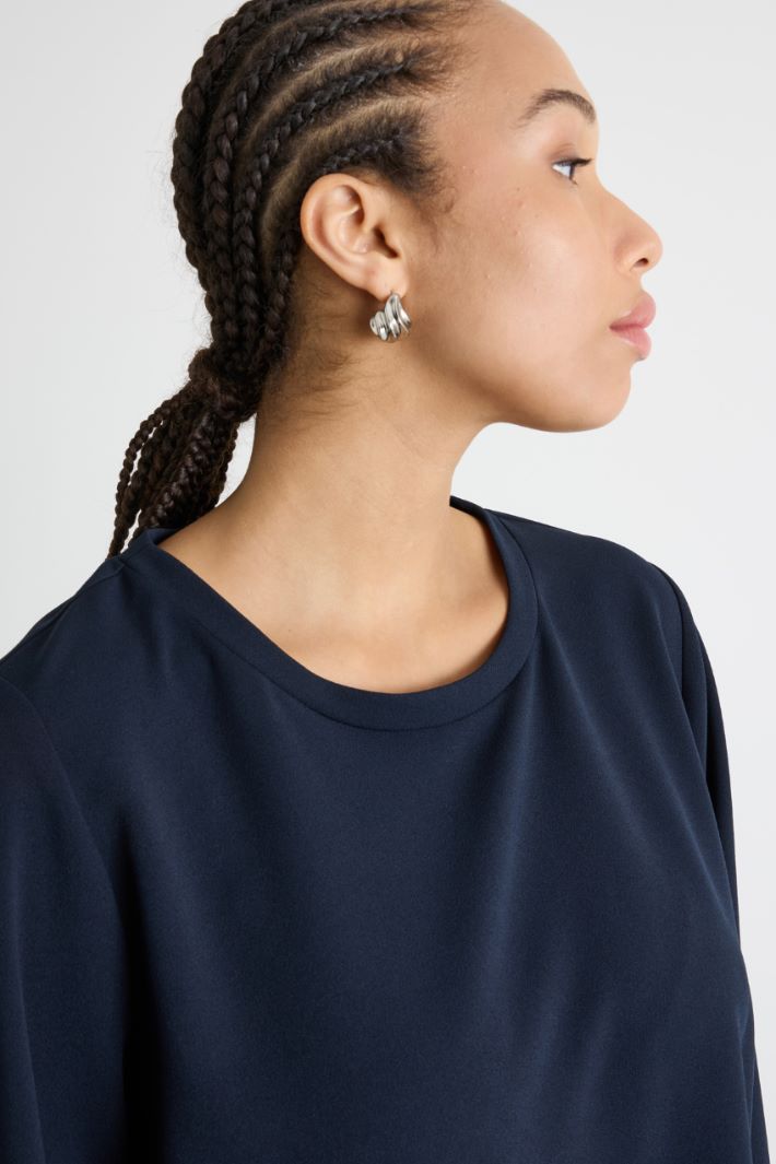 Felpa in jersey stretch Intrend - 3