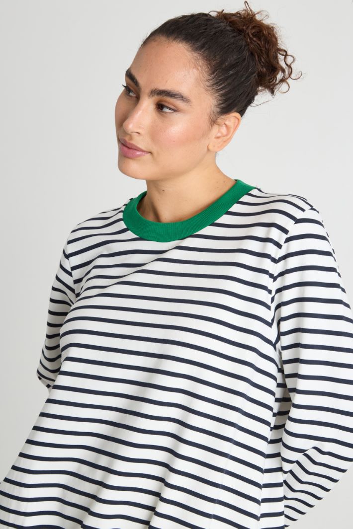 Drawstring-hem sweatshirt Intrend - 3