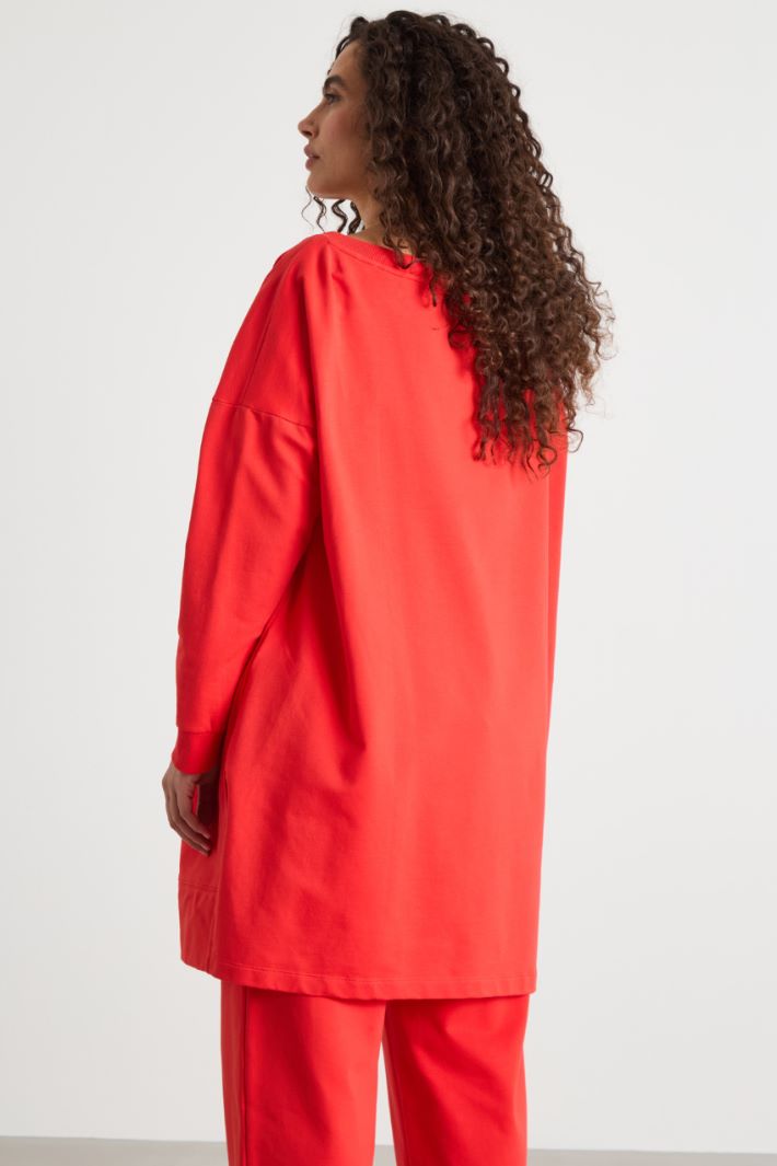 Sweatshirt with slits Intrend - 4