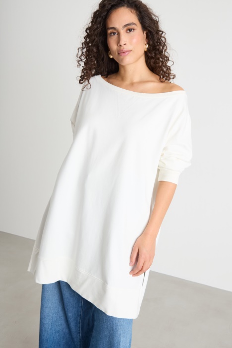 Sweatshirt with slits Intrend