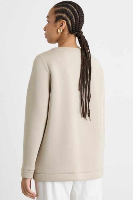 Sudadera con pedrería