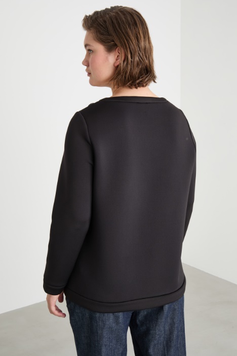 Sudadera con pedrería