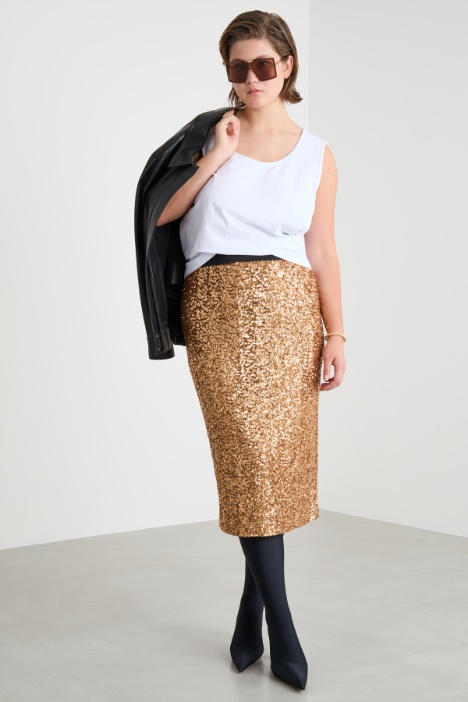 Stretch jersey vest Intrend