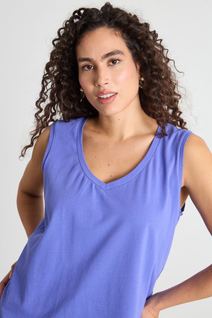 Relaxed-fit jersey vest top Intrend - 3