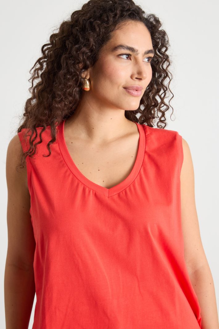 Relaxed-fit jersey vest top Intrend - 3