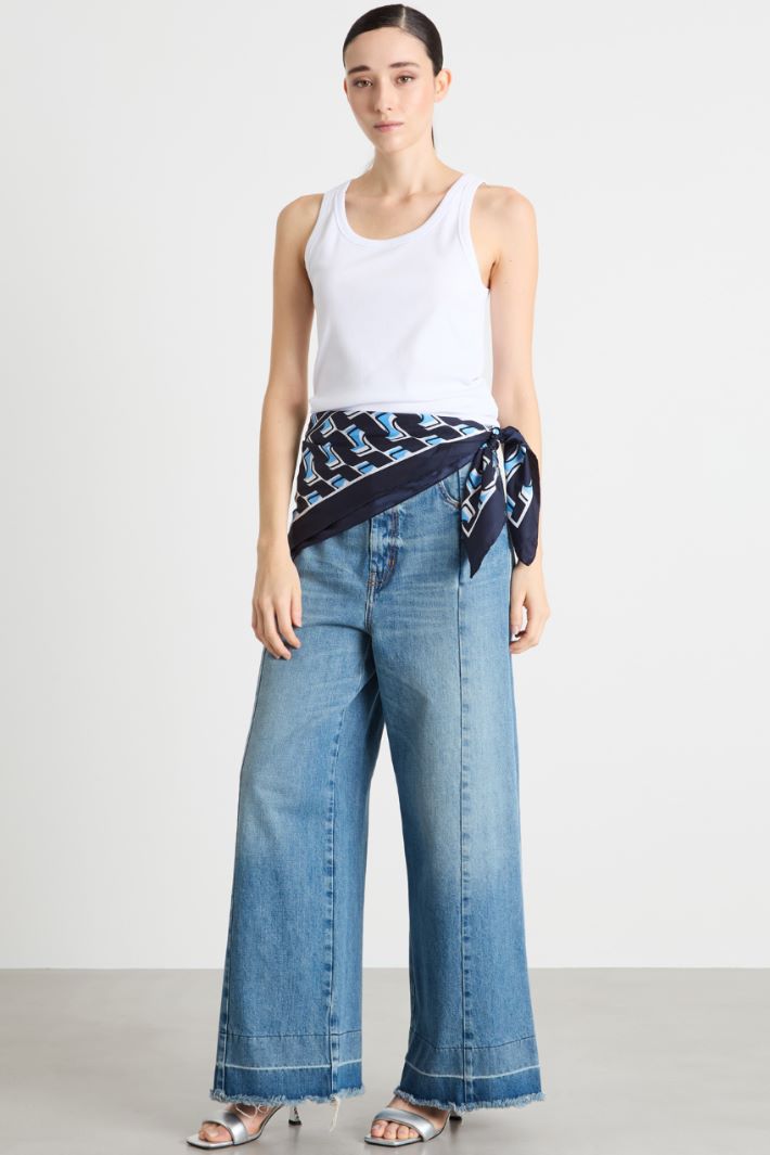 Stretch-jersey vest top Intrend