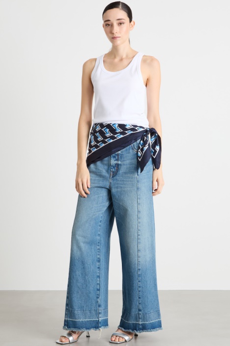 Stretch-jersey vest top Intrend