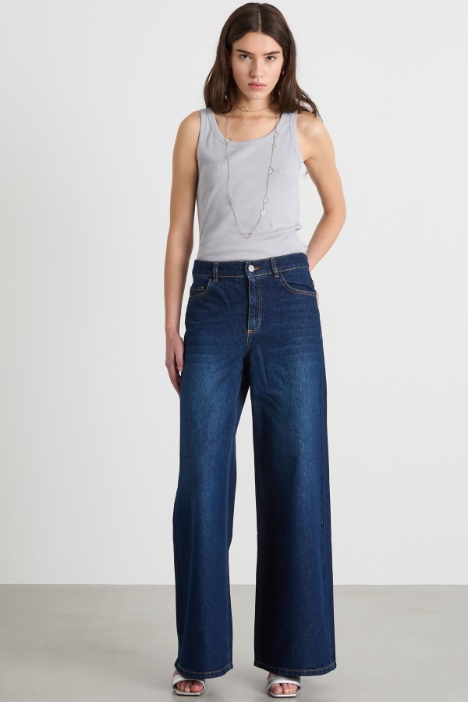 Stretch-jersey vest top Intrend