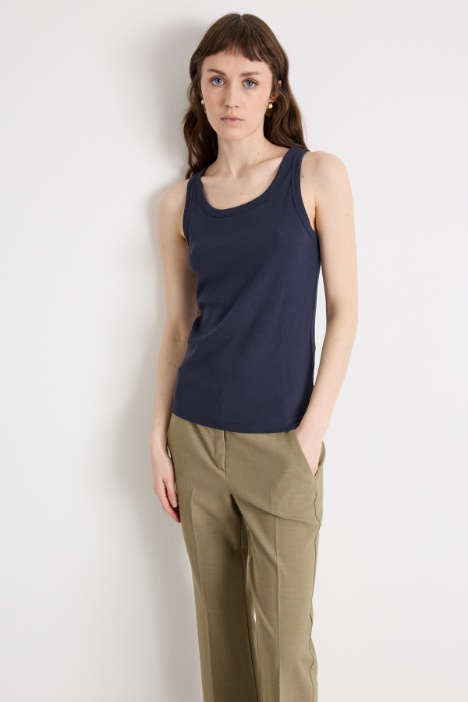 Stretch-jersey vest top Intrend