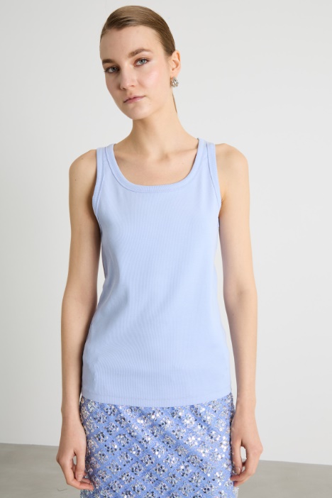 Stretch-jersey vest top Intrend