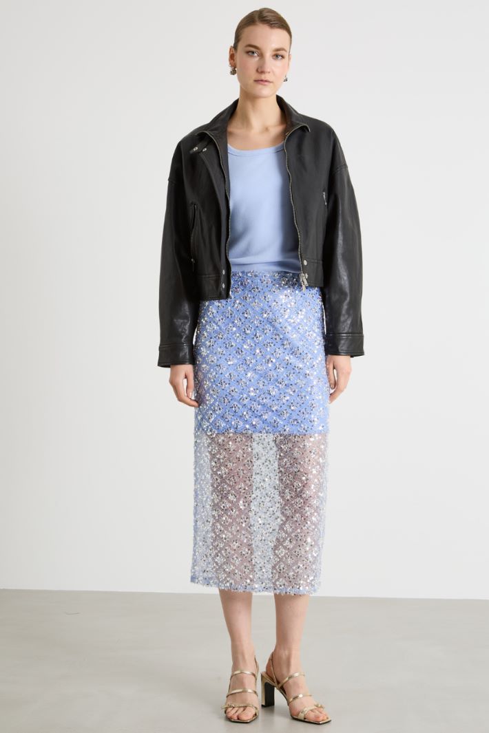 Stretch-jersey vest top Intrend