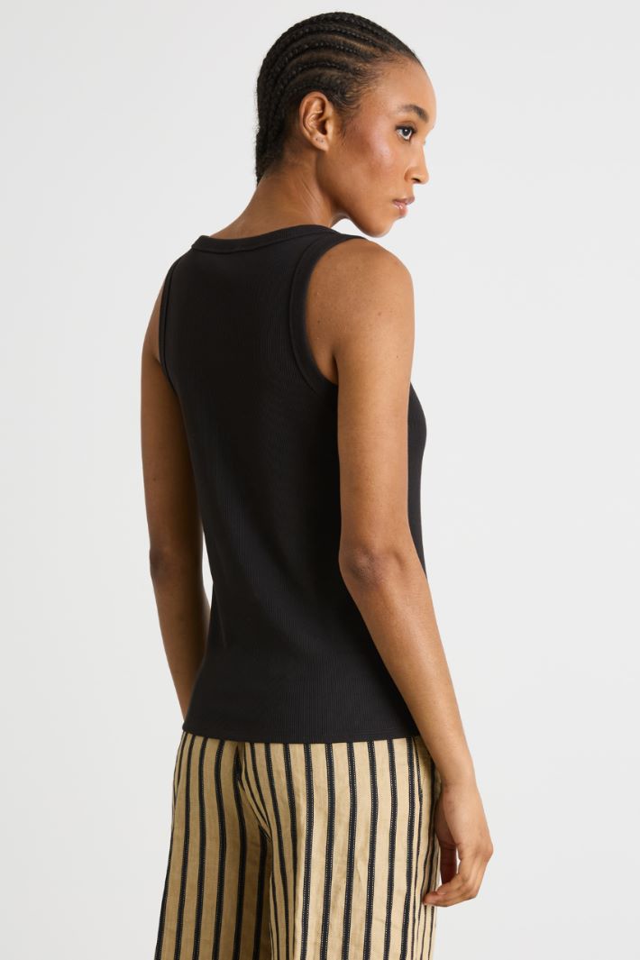 Jersey vest top Intrend - 4