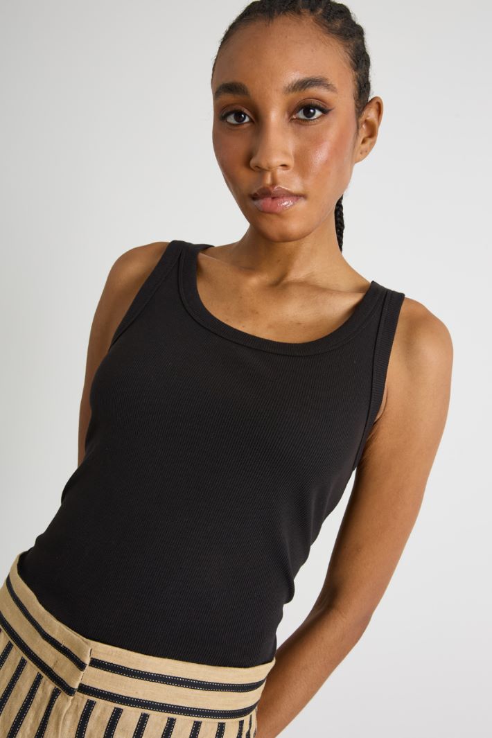 Jersey vest top Intrend - 3