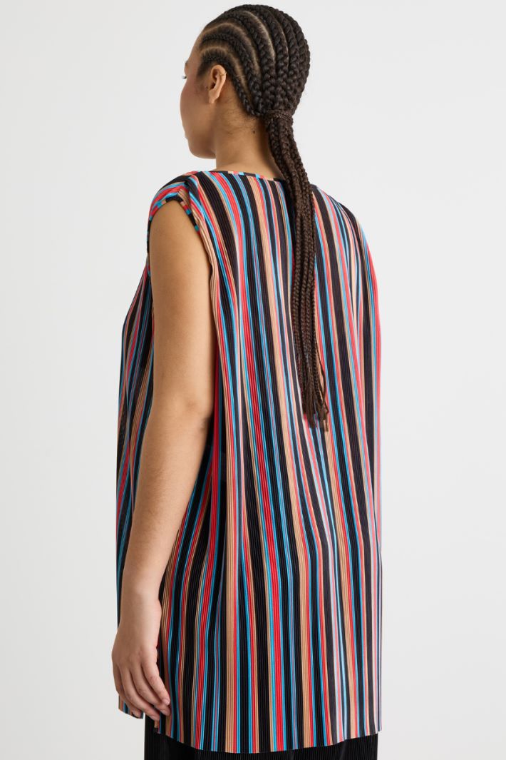 Top in jersey plissé Intrend - 4