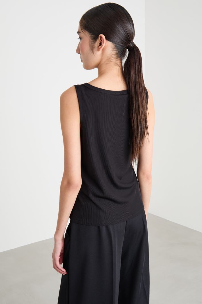 Jersey vest top Intrend - 4