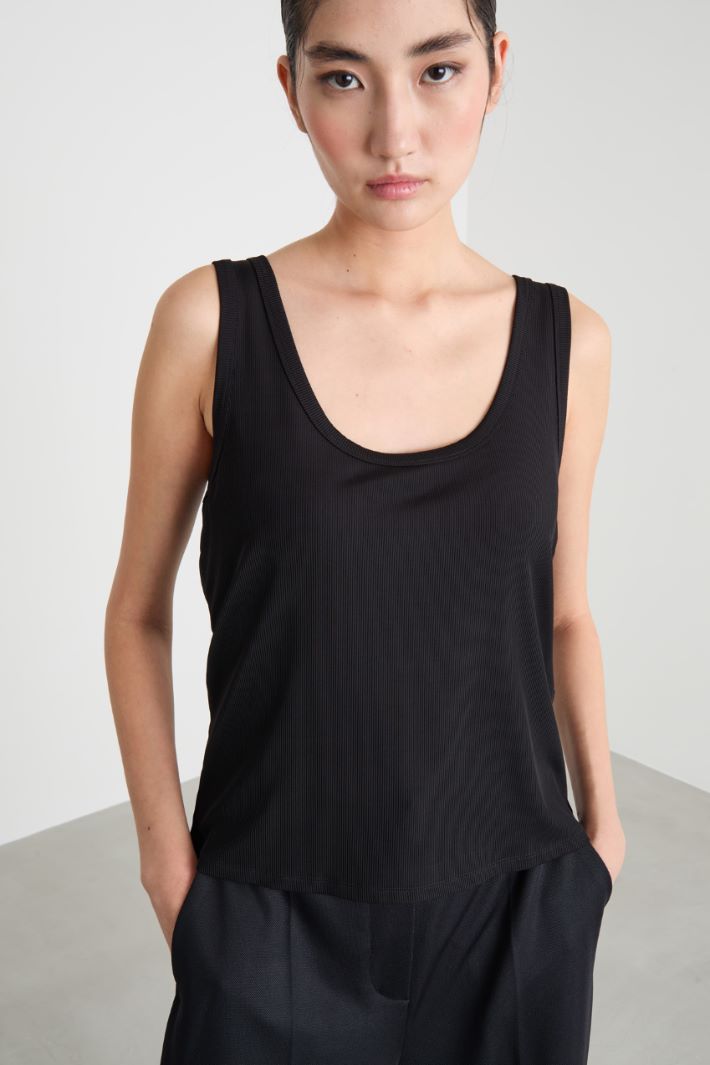 Jersey vest top Intrend - 3