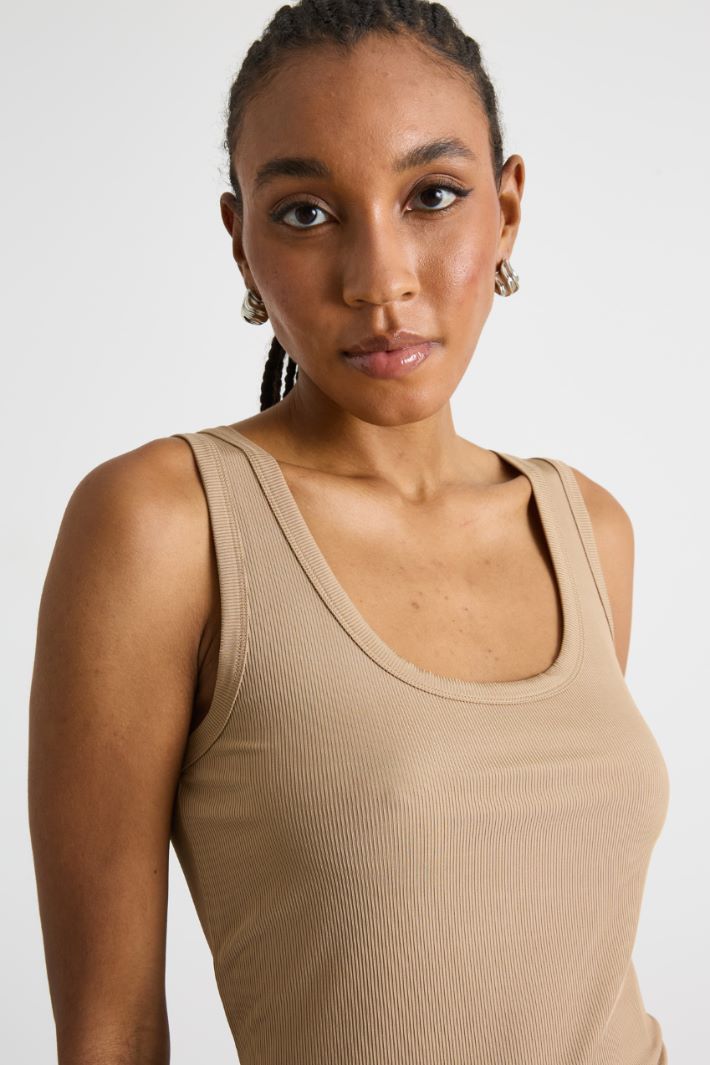 Jersey vest top Intrend - 3