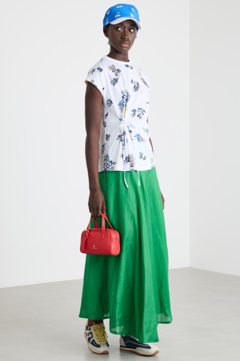 Bow-detail T-shirt Intrend