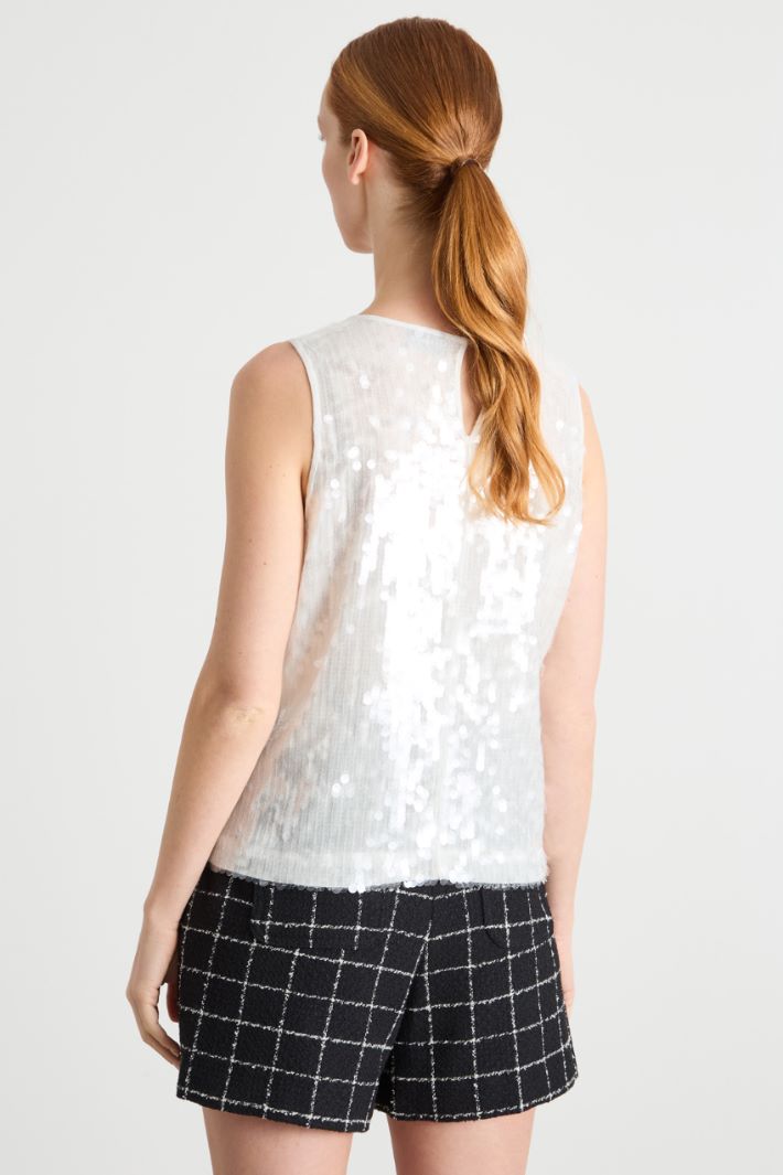 Sequinned Top Intrend - 4