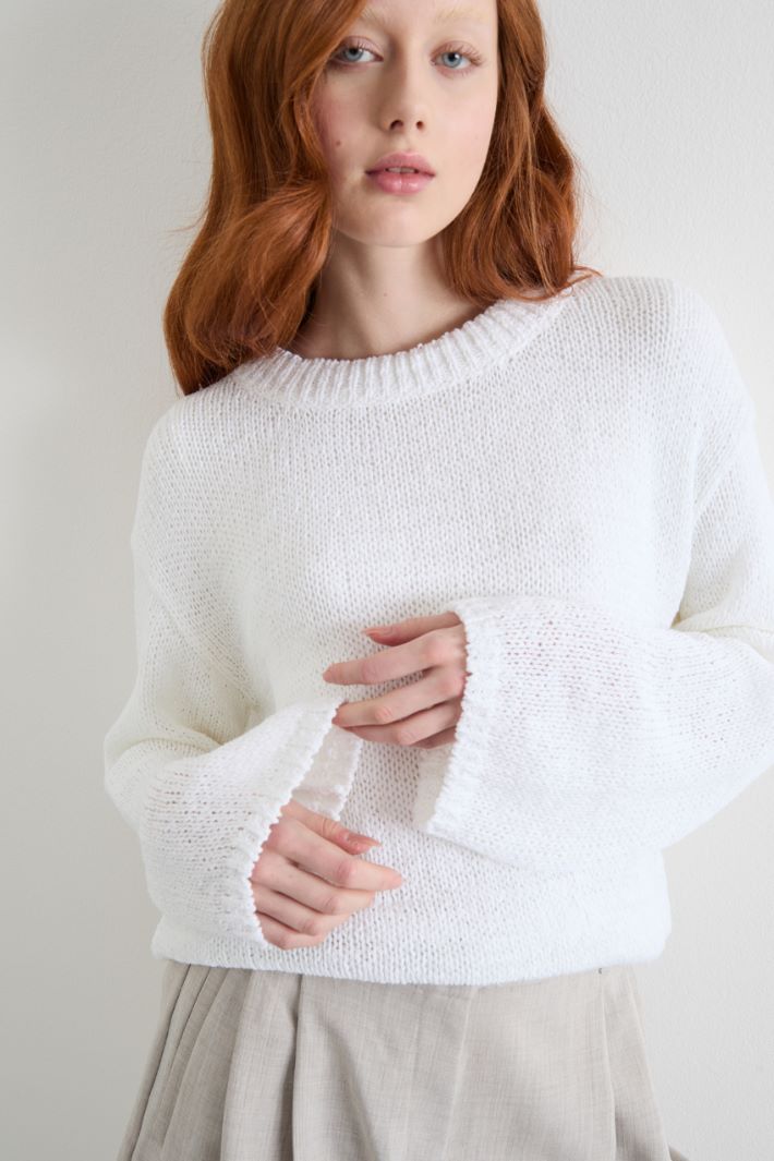 Dropped-shoulder jumper Intrend - 3