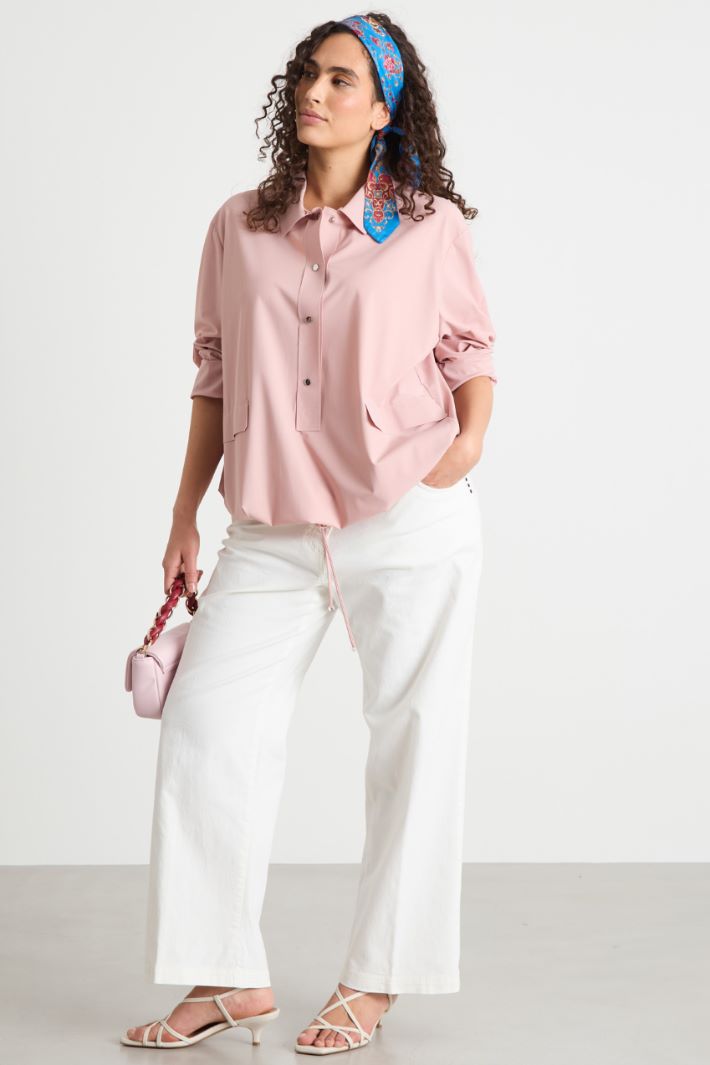 Polo in jersey Intrend