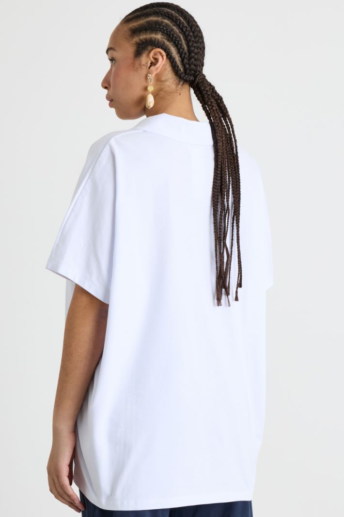 Polo con maniche a kimono Intrend - 4