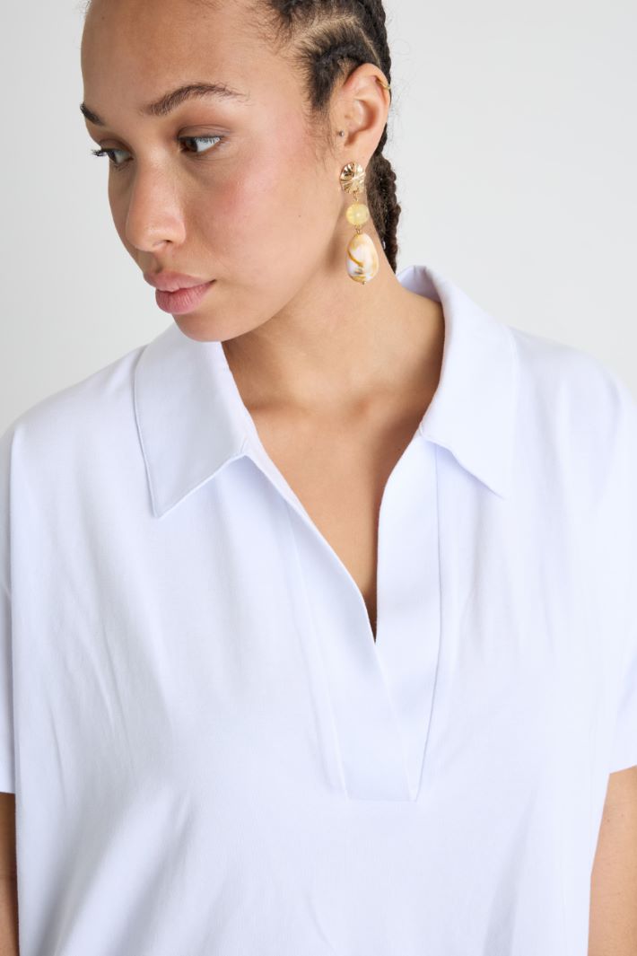 Polo con maniche a kimono Intrend - 3