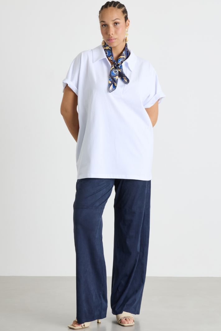 Polo con maniche a kimono Intrend