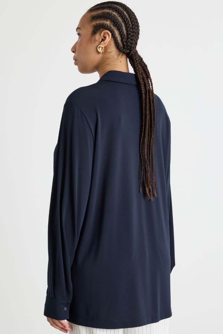 Long-sleeved polo shirt Intrend - 4