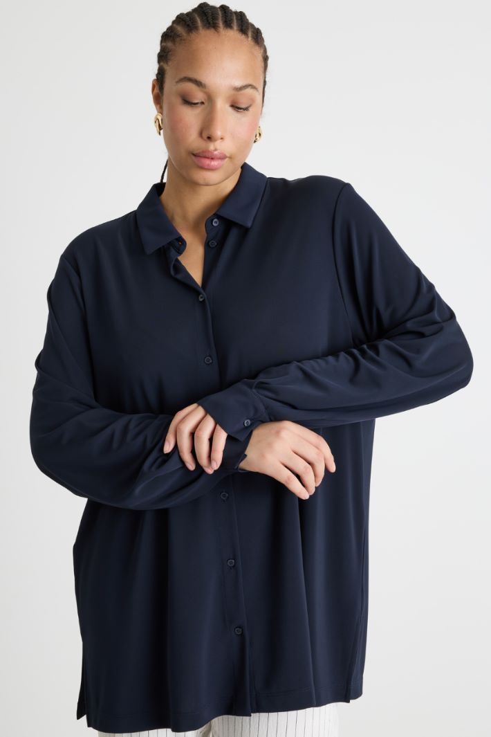 Long-sleeved polo shirt Intrend - 2