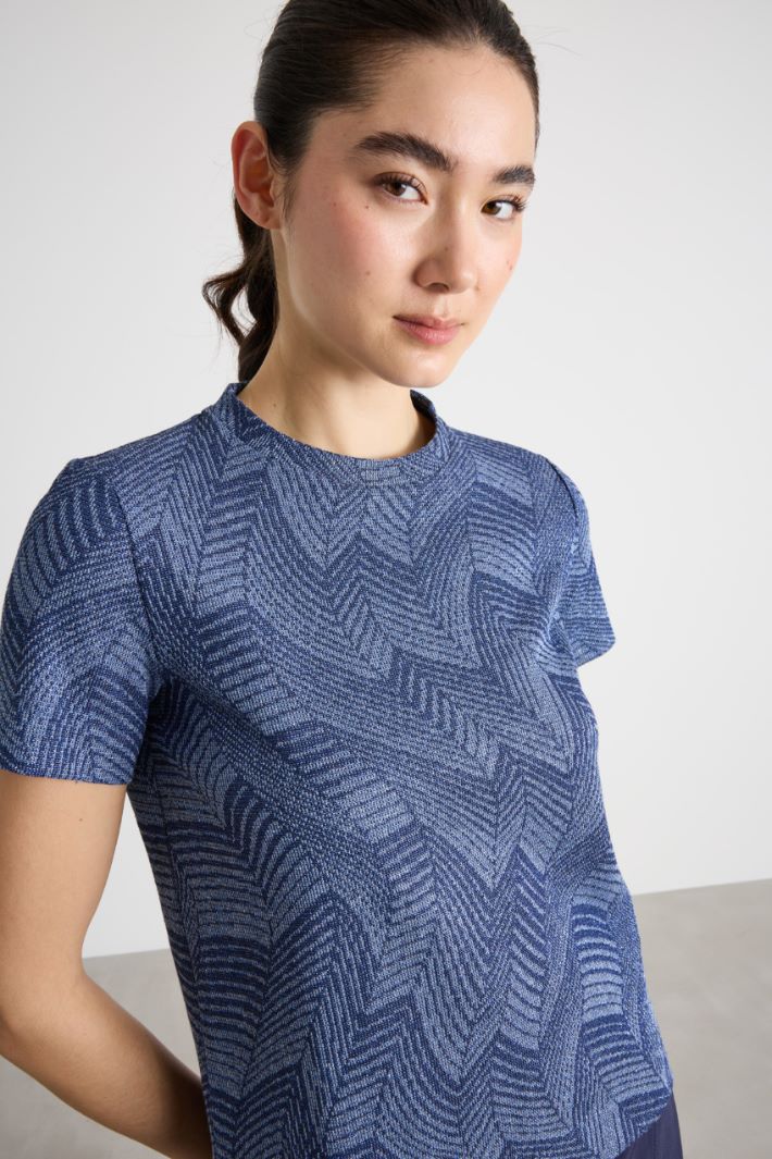 T-shirt jacquard Intrend - 3