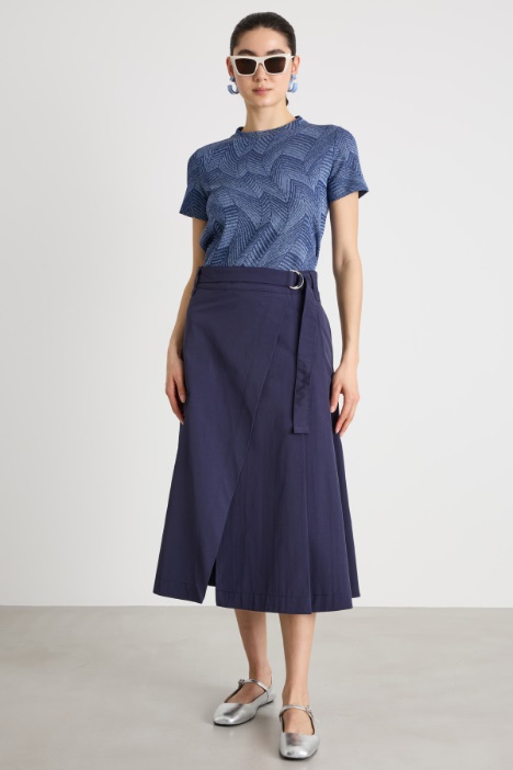 T-shirt jacquard Intrend