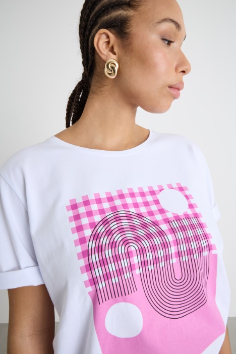 T-shirt con stampa