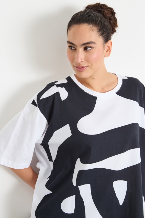 Camiseta con estampado